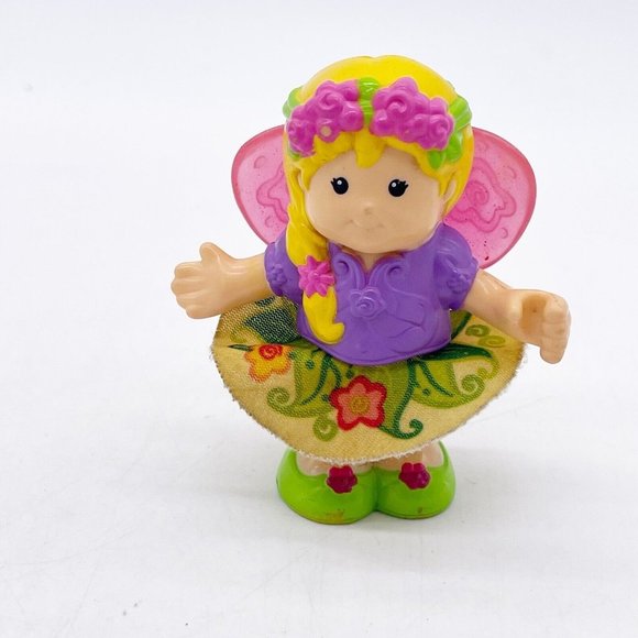Fisher Price Little People Sarah Lynn Fairy Recycle Ryan Posable Figure Toy 3" - Picture 8 of 13